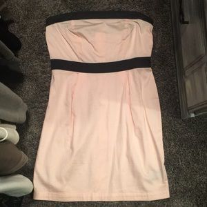 Strapless Light pink dress